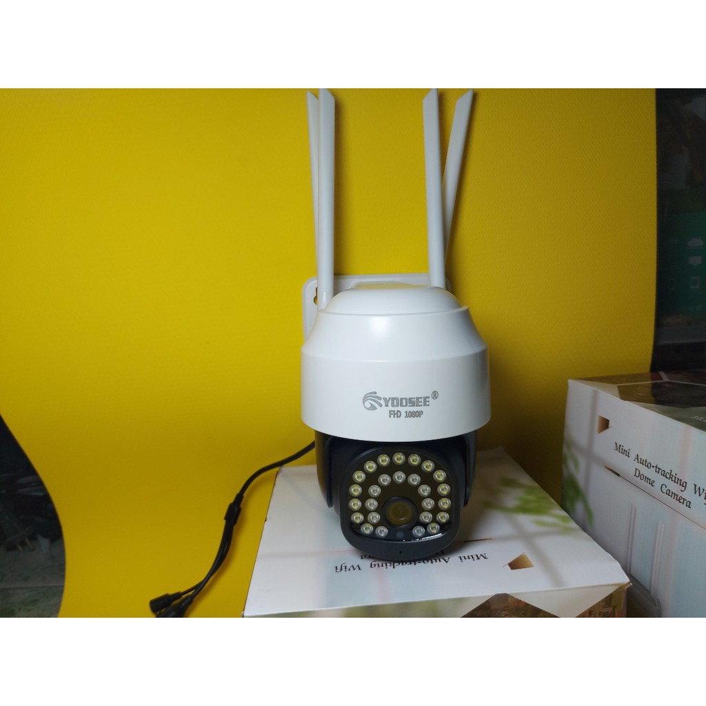 [Mã 267ELSALE hoàn 7% đơn 300K] Camera Wifi Yoosee 27 Led quay đêm có màu, 4 Râu bản Pro ngoài trời, trong nhà 3.0Mpx | BigBuy360 - bigbuy360.vn