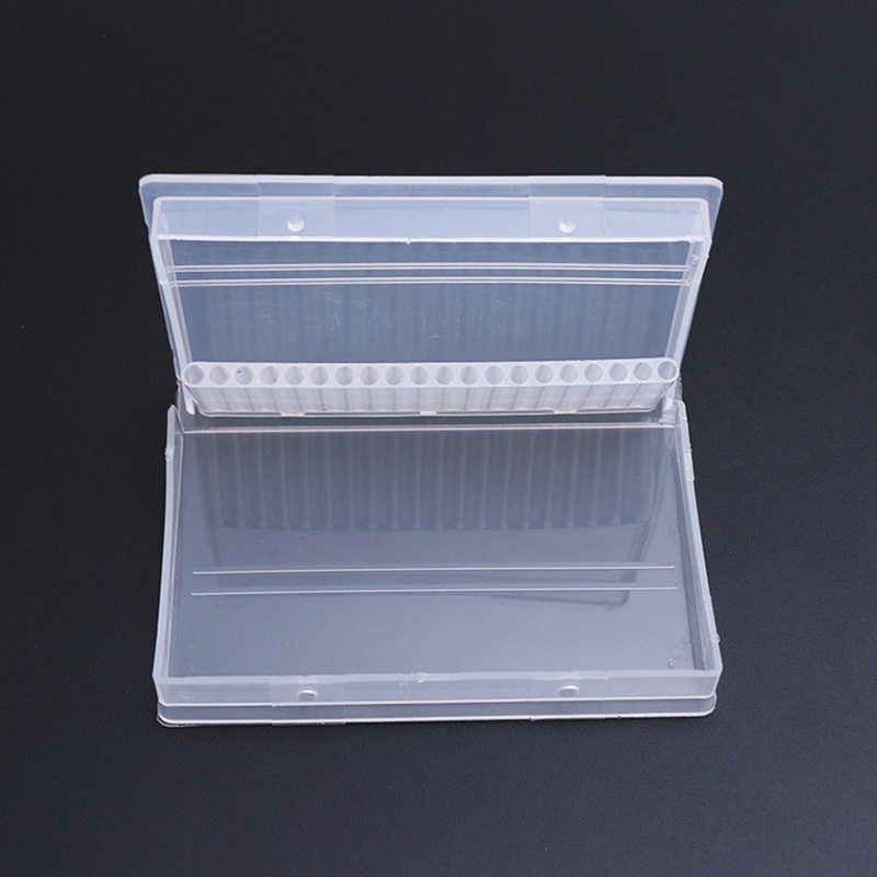 Hộp Đựng Mũi Khoan 20 Lỗ Bằng Nhựa Acrylic Trong Suốt Tiện Dụng