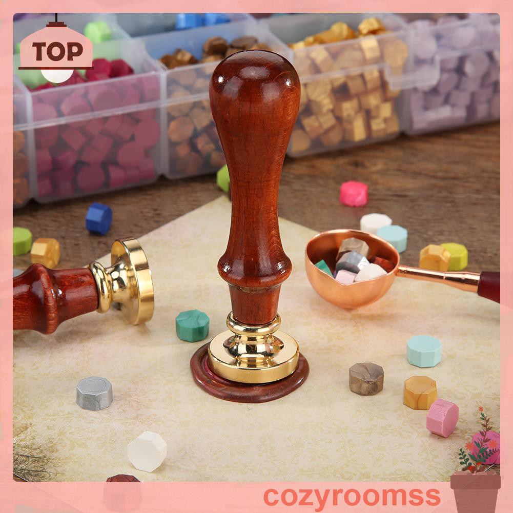 Sáp Vintage Plant Sealing Wax Stamp Head DIY Hobby Tools Dedicated Copper Head