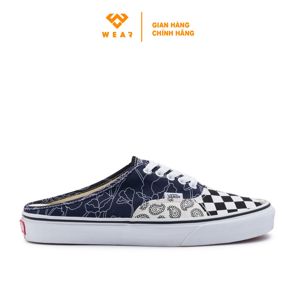 Giày Vans Mule Authentic Pattern Mix Multi - VN0A54F76UW