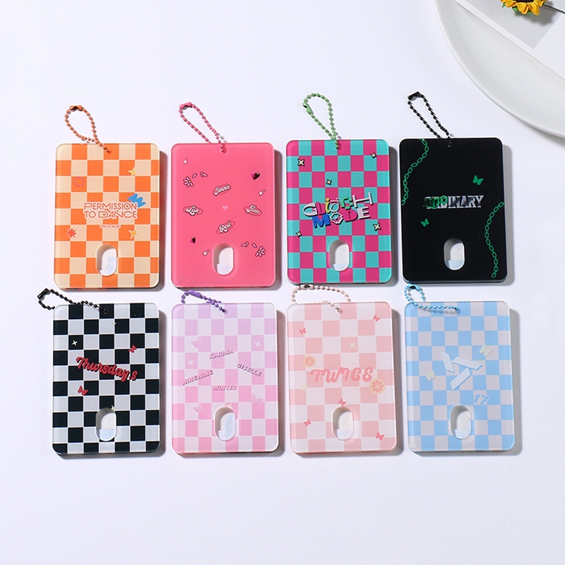 Móc Khóa Đựng Thẻ In Hình Các Thành Viên Nhóm Nhạc BTS