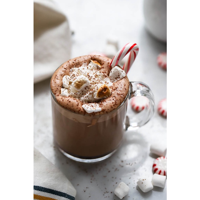 HỘP 6 - 8 GÓI BỘT CACAO - BẠC HÀ Starbucks Peppermint Hot Cocoa Mix, 170g - 226g