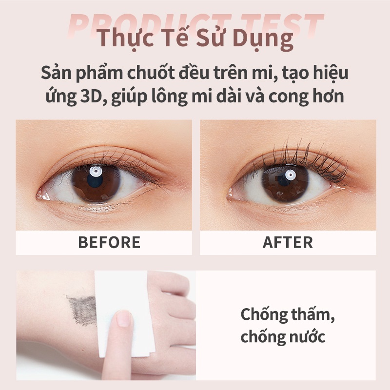 Mascara Judydoll chống thấm nước lâu trôi tự nhiên 5g