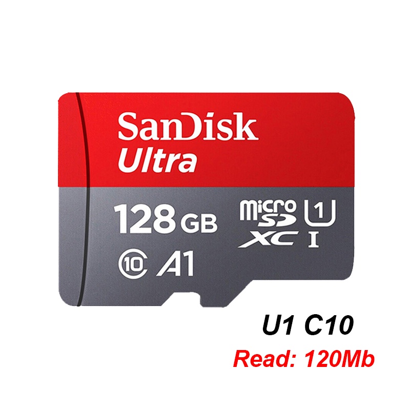 Thẻ Nhớ Sandisk Ultra Micro SD 128GB 32GB 64GB 256GB 16G 400GB Micro SD TF 32 64 128 gb microSD Dành Cho Điện Thoại