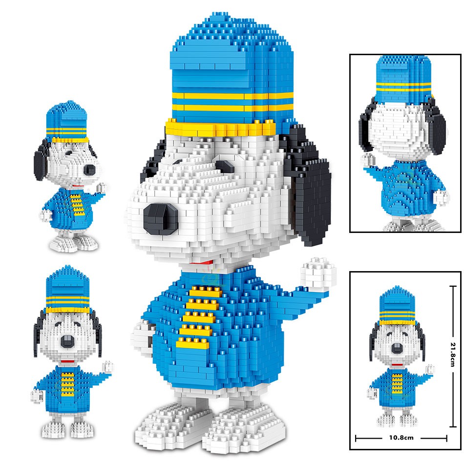 Lego Bộ Đồ Chơi Lắp Ráp Mô Hình Chú Chó Snoopy Dành Cho Trẻ Em