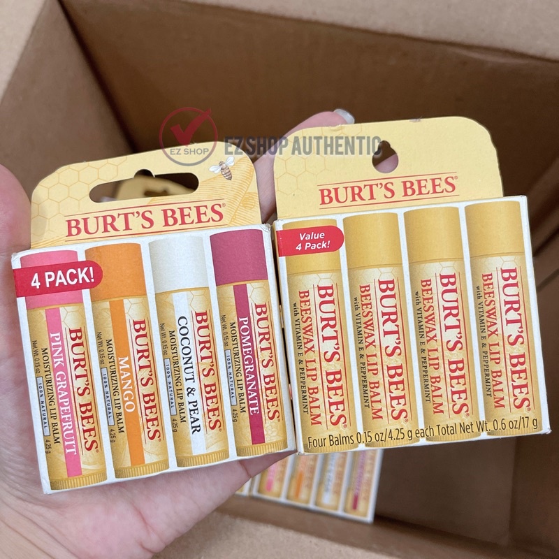 Son thỏi không màu Burt's Bees 4.25g