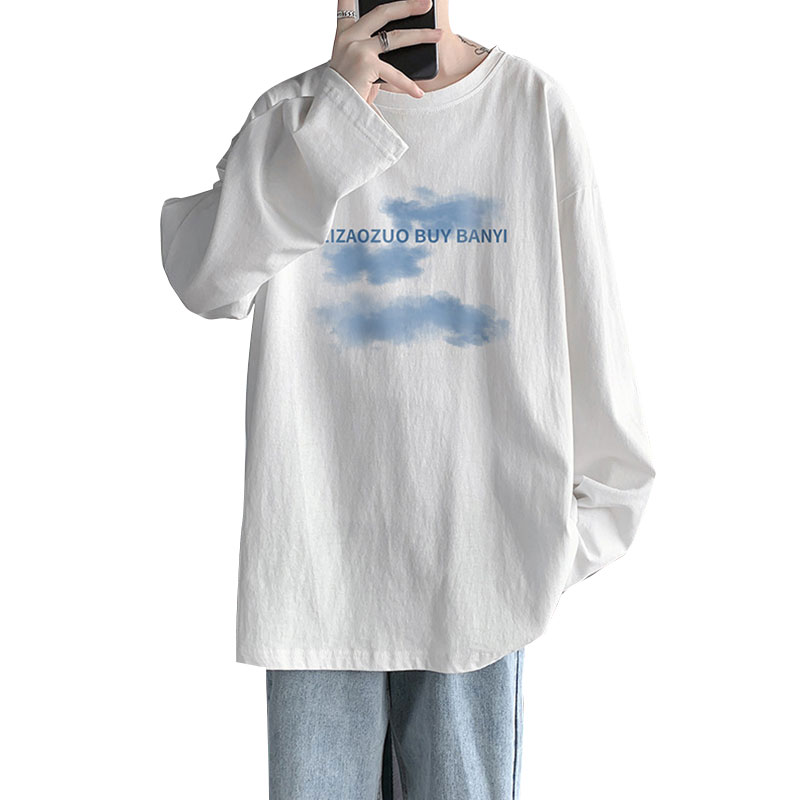 Áo Thun Tay Dài Phong Cách Hàn Quốc Dành Cho Nam (M-5Xl)