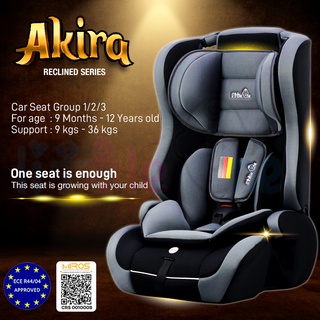 🎁🔥SUPER SALES🎁🔥MIROS APPROVED JPJ ECE READY STOCK Little One Exclusive AKIRA CSC Baby Car Seat For 9Kg to 12 Years Old