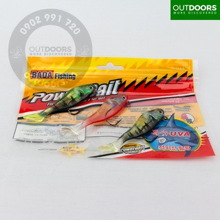 Mồi mềm cá giả có lưỡi Bada Powerbait siêu nhậy giá rẻ