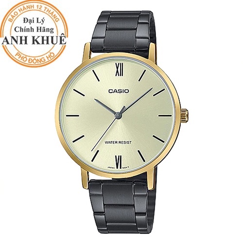 Đồng hồ nữ dây kim loại Casio Anh Khuê LTP-VT01GB-9BUDF