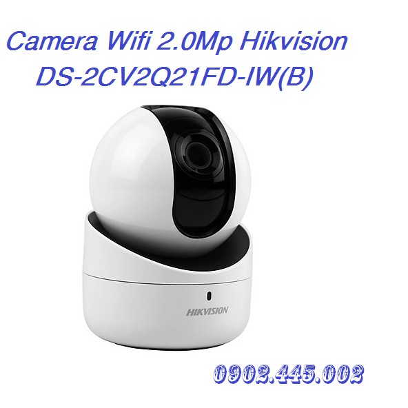Camera Hikvision xoay 4 chiều WIFI 2.0Mp DS-2CV2Q21FD-IW(B)