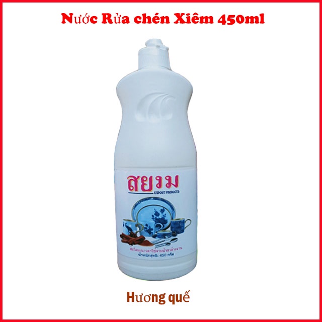 Nước Rửa chén Xiêm Thái hương quế 450ml