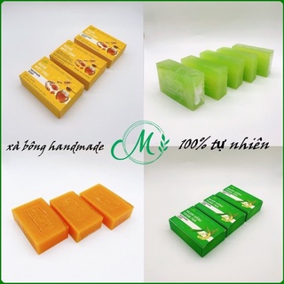 Xà bông nghệ mật ong - Xà bông mướp đắng tràm trà, 100% Thiên Nhiên