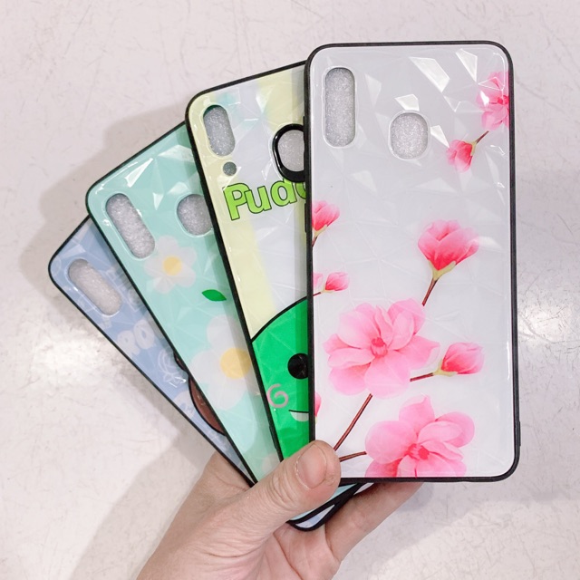 [Flas Sale] Ốp lưng sam sung A20,A30 Vân đá kim cương