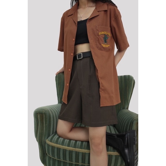 Kombiland áo sơ mi Vintage Cactus