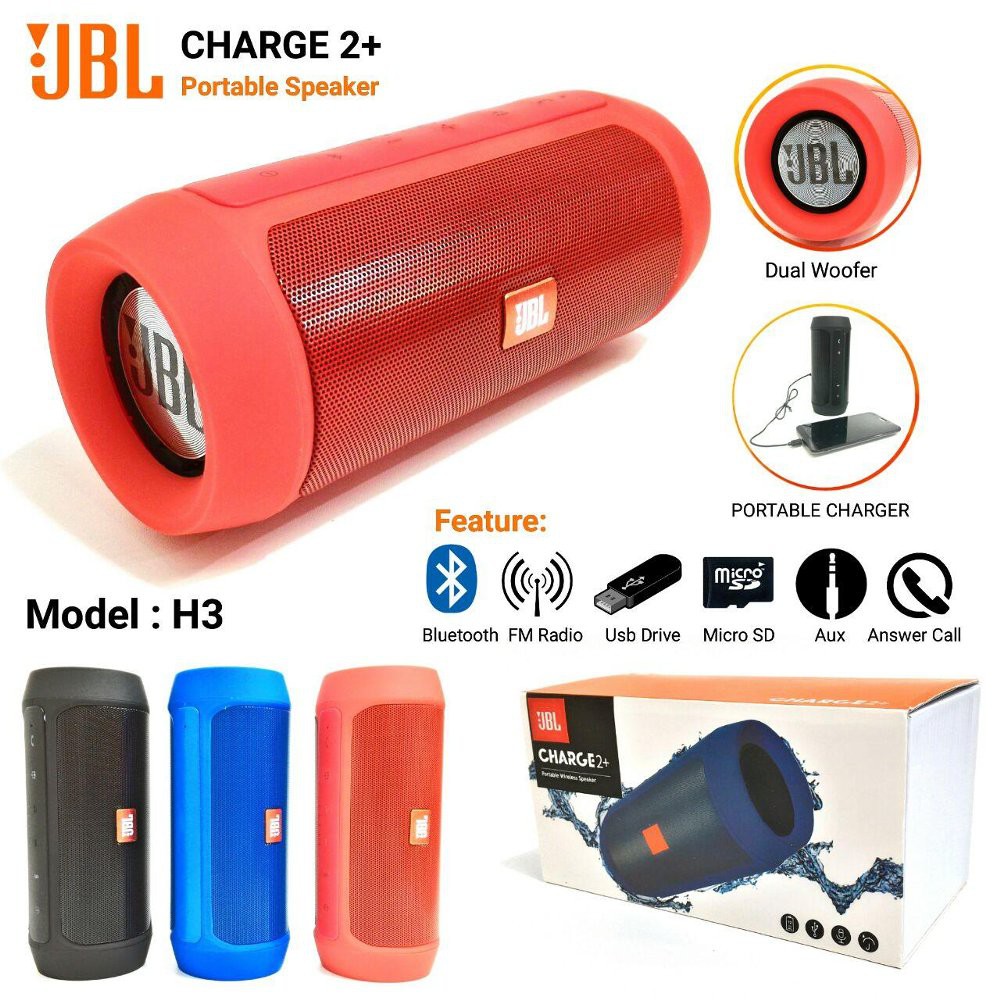 Loa Bluetooth Charge 2+ âm thanh cực hay cực đã