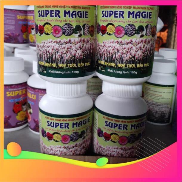 Phân bón lá Super Magie chai 100gr