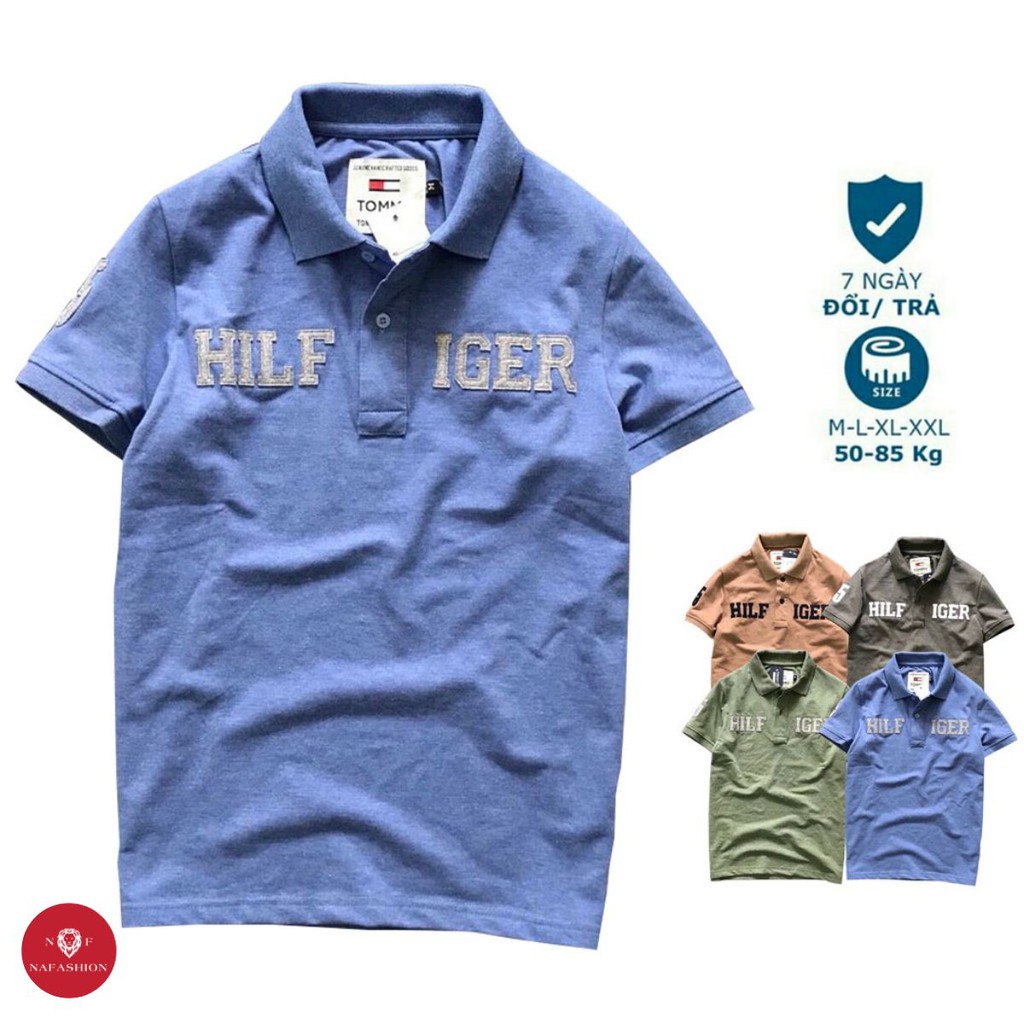 Áo thun nam đẹp có cổ Áo Thun Nam- Nữ có cổ cotton xuất xịn Cao Cấp Thun Cá Sấu
