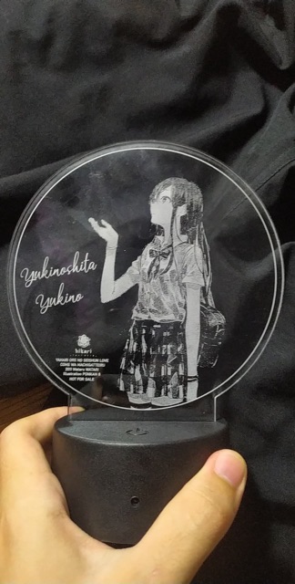 Đèn Led 3d khắc hình ảnh nội dung theo yêu cầu