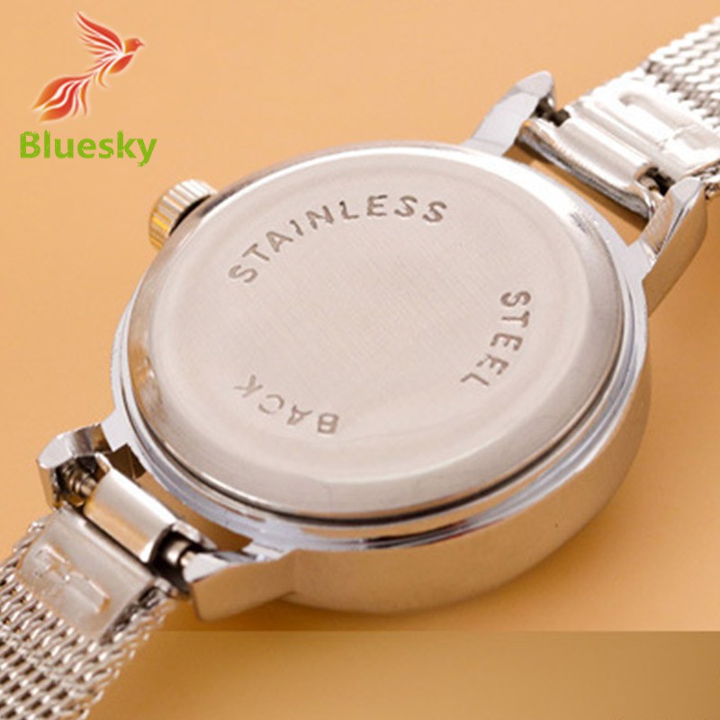 Đồng hồ kim máy thạch anh kiểu dáng đơn giản thanh lịch màu vàng/ bạc | BigBuy360 - bigbuy360.vn