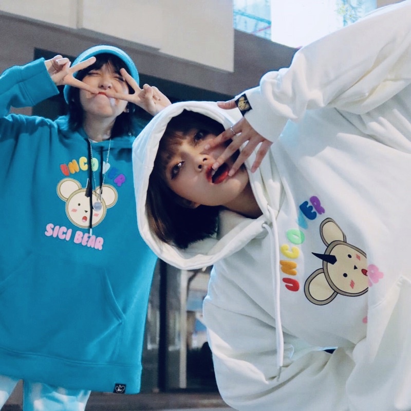 [Mã FAMARAL2 giảm 10K đơn 50K] áo hoodie nỉ mũ uncover sici bear giá rẻ