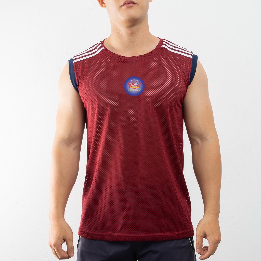 Áo thun nam sát nách thể thao cao cấp mặc vận động thể thao siêu đã A0017