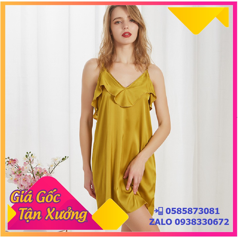 𝑽𝒂́𝒚 𝒏𝒈𝒖̉ 𝒍𝒖̣𝒂 đắp bèo sexy cao cấp 🔥FREESHIP 50K🔥 đầm ngủ sexy bigsize tới 65kg sale giá rẻ