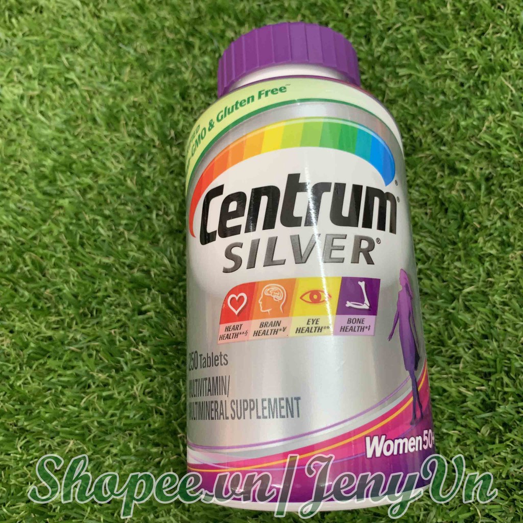 Vitamin Tổng Hợp Centrum Silver Ultra Women's 50+ cho nữ giới trên 50 tuổi | Thế Giới Skin Care