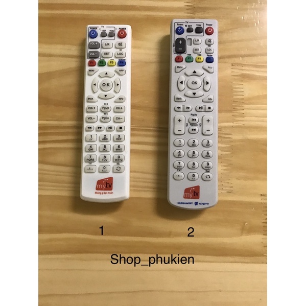 Remote điều khiển đầu thu MYTV