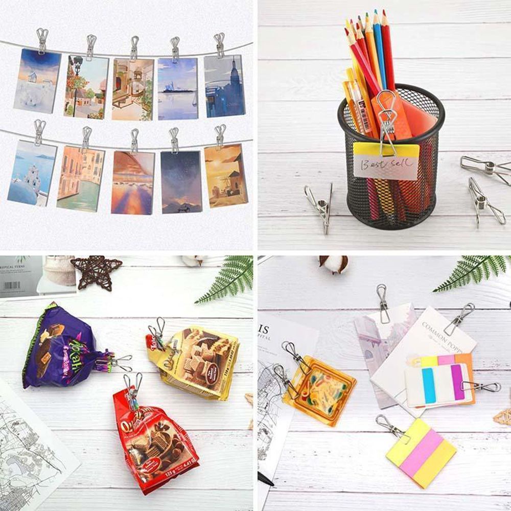 Epoch Kẹp Phơi Quần Áo Bằng Thép Không Gỉ Đa Năng Tiện Dụng