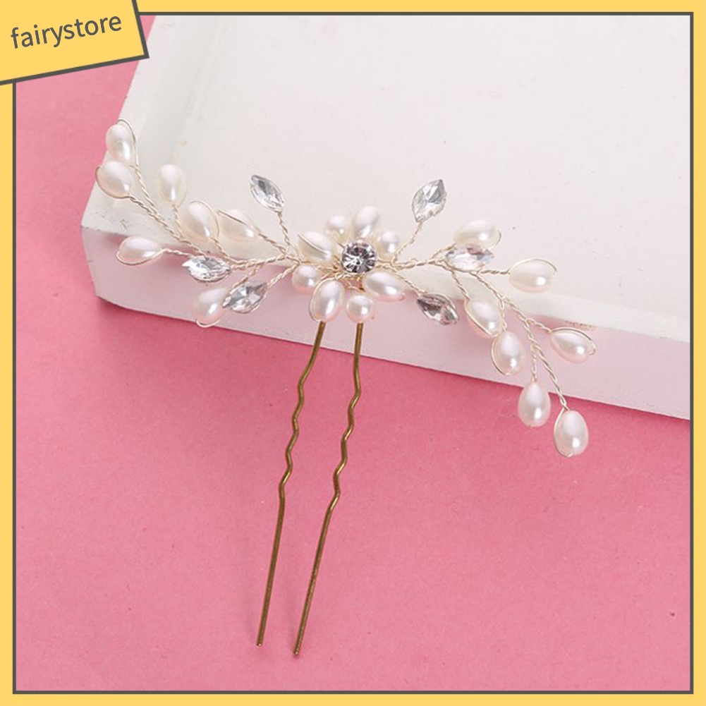 Kẹp Tóc Nữ Đính Ngọc Thời Trang