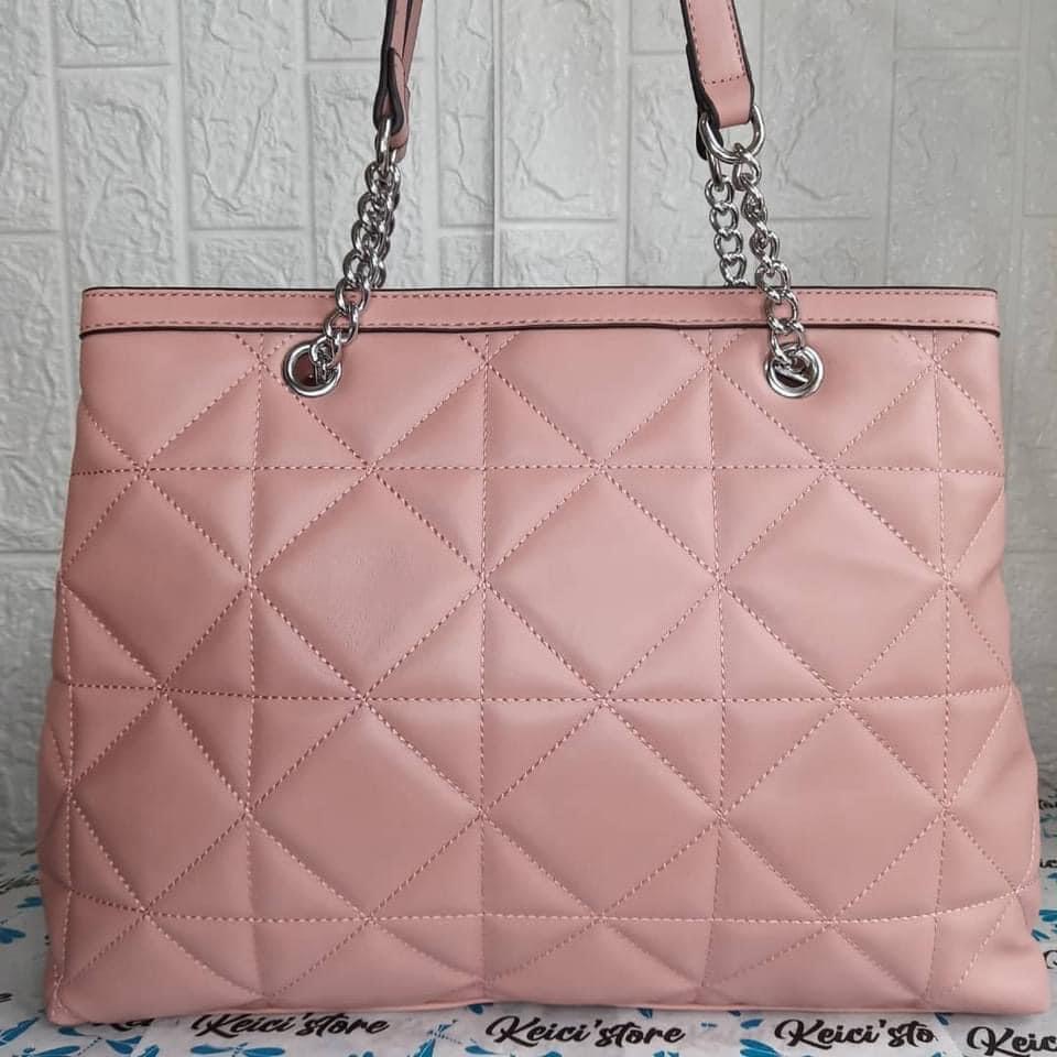 Nine West - Túi Nine West Tirrana Satchel - màu hồng đất