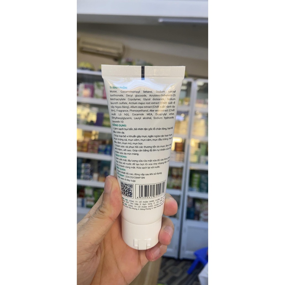 [Chính hãng] Sữa rửa mặt sạch mụn - Esunvy từ thảo dược, ngăn ngừa mụn đầu đen, mụn ẩn, mụn bọc, mụn cám, da dầu