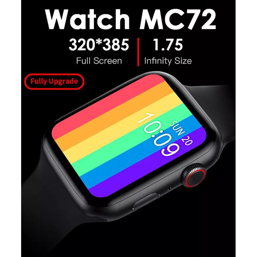 ( Bảo Hành 12 Tháng ) Đồng hồ thông minh MC72 - HW12 Phiên Bản Nam 44mm Nghe Gọi Màn Hình Tràn Viền | BigBuy360 - bigbuy360.vn