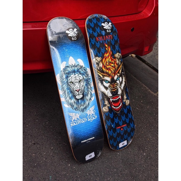 Mặt Ván Trượt Skateboard Cao Cấp Mỹ- POWELL SALMAN AGAH LION 3 DECK 8.0