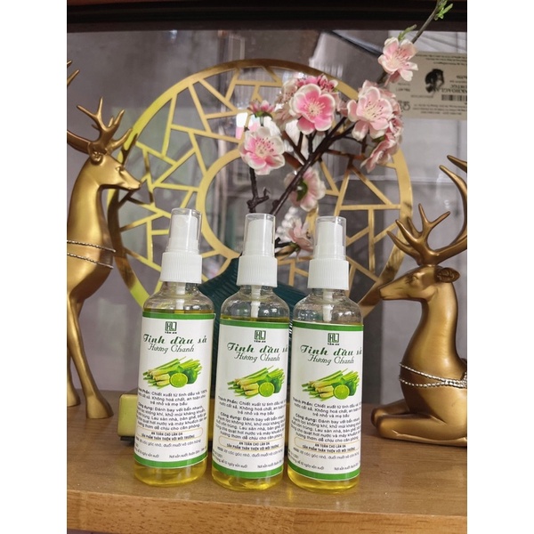 Rẻ nhất shopee. Bán buôn 1 chai tinh dầu sả Hương chanh 100ml