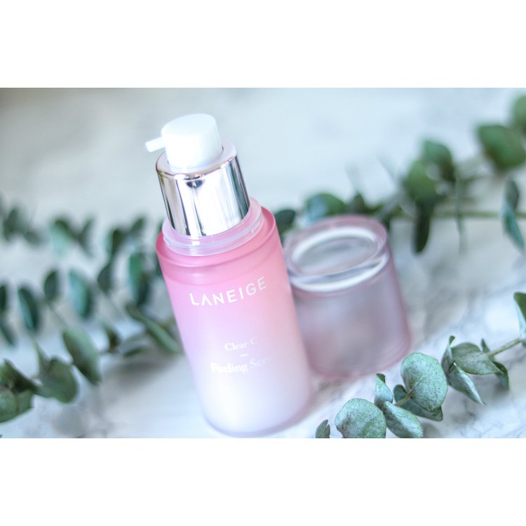 Bộ Kit Laneige Thanh Tẩy Và Làm Sáng Da 4 Món Clear C Peeling Trial Kit