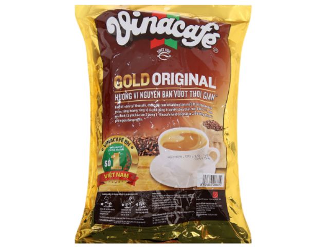 Cà phê sữa hòa tan VinaCafe 3 in 1 Gold Original (20g x 24 gói)