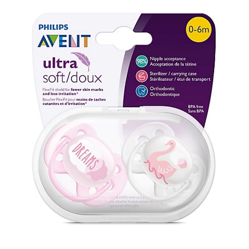 [Bill My]Ti giả Ultra Soft Philips AVENT 0-6m 6-18m