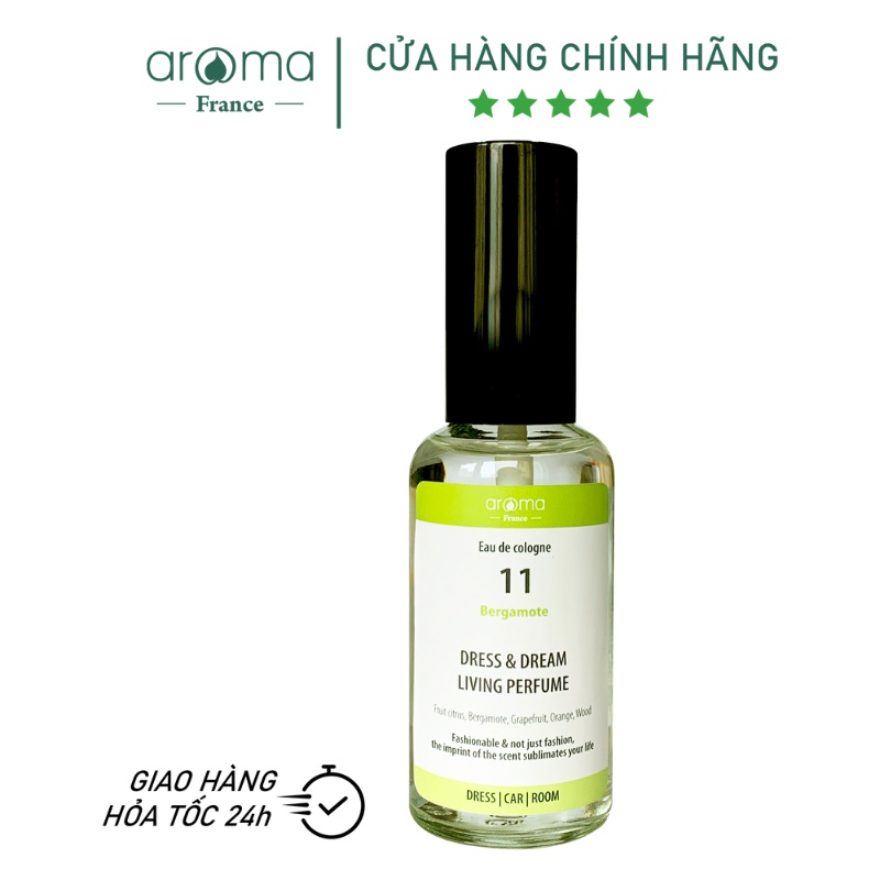 Xịt Thơm Áo Quần Aroma Cam Hương 30ml