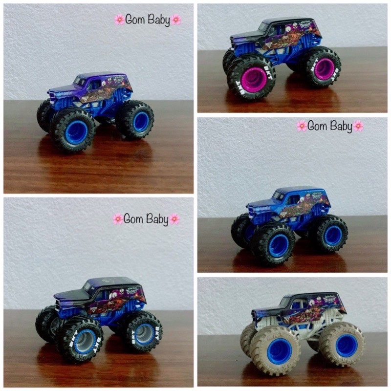 Mô Hình Xe Monter Jam 1:64 - Digger Nobox