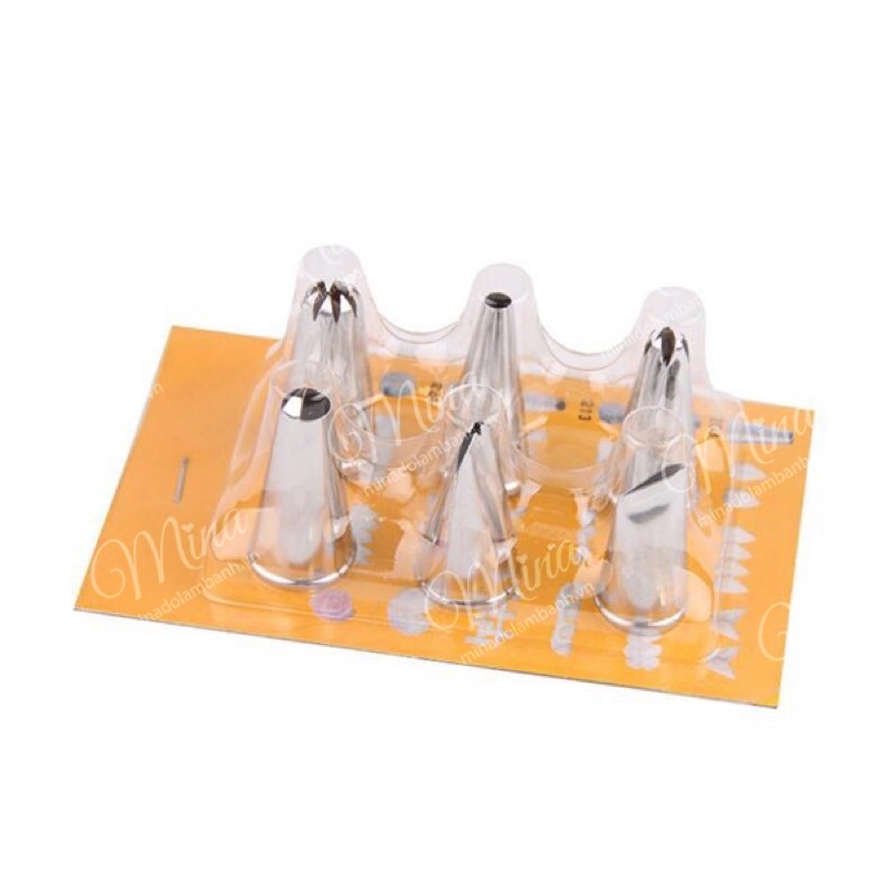 Bộ 6 Đui Bắt Kem cơ bản