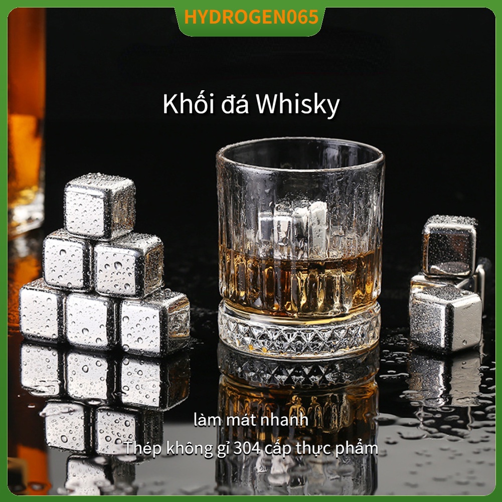 Set 6 viên đá vĩnh cửu bằng thép không gỉ an toàn tiện lợi
