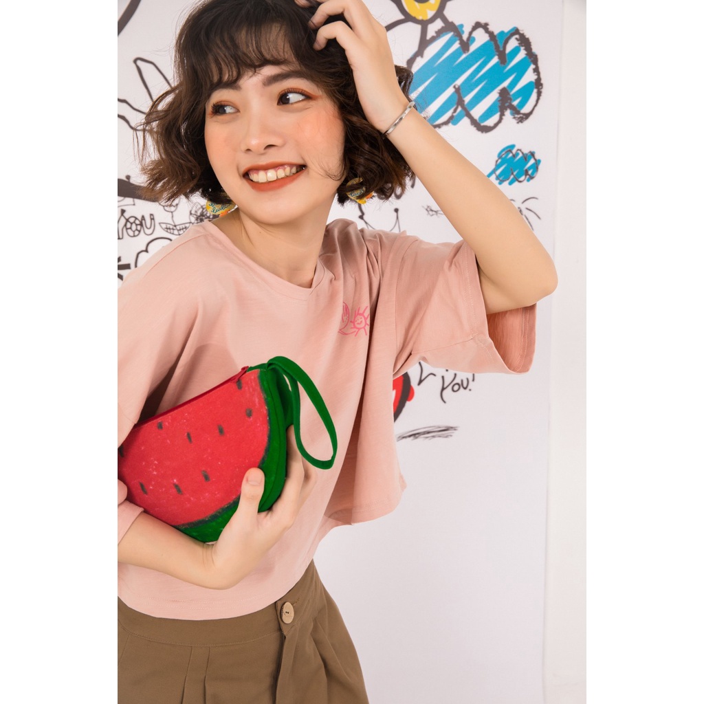 [Made by Tòhe] Áo thun croptop BST &quot;Hè To&quot;