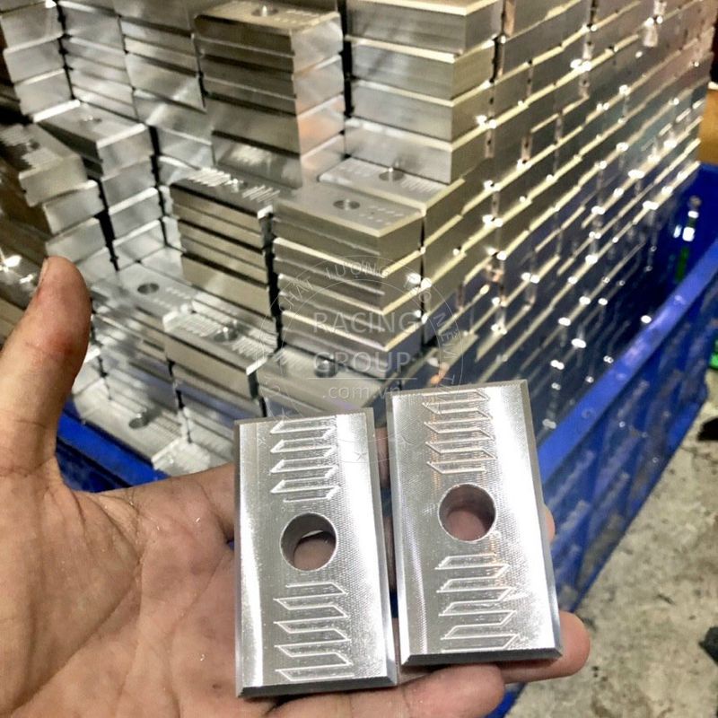 Tăng sên âm Jupiter nhôm CNC, pass tăng sên xe máy hàng cao cấp hàng Việt Nam