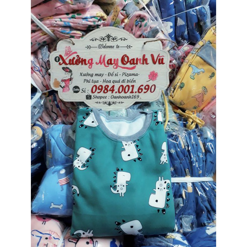 Combo Bộ Đồ Nỉ bông nhiều họa tiết