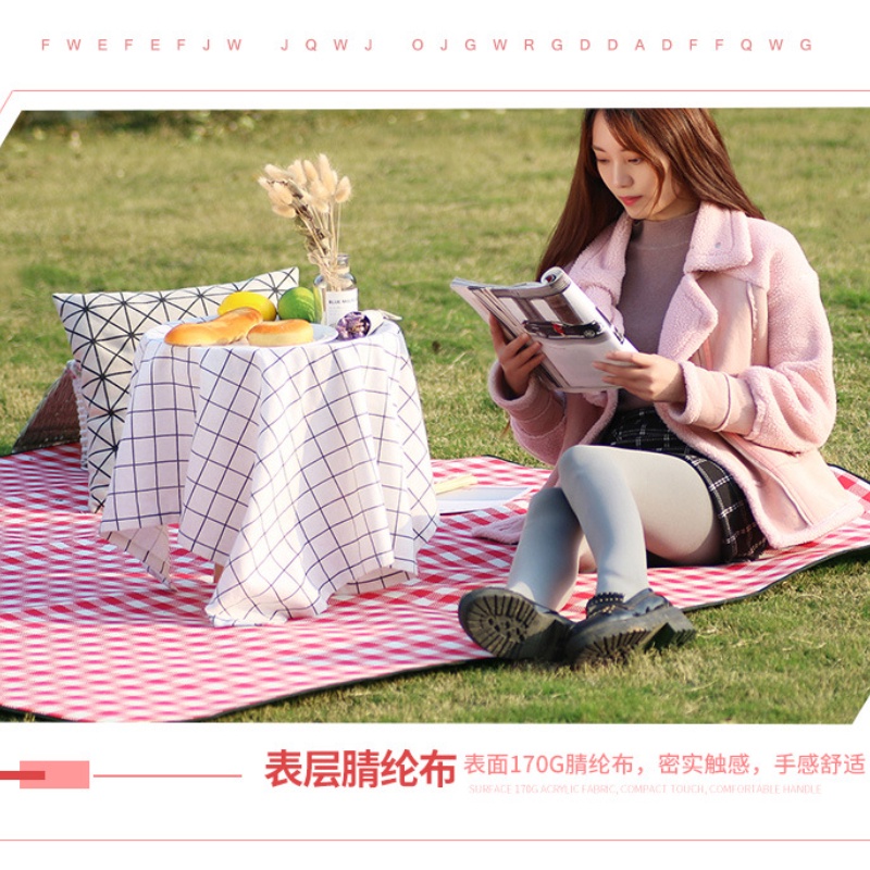 Thảm Dã Ngoại Dày Dặn Chống Nước 200*300cm