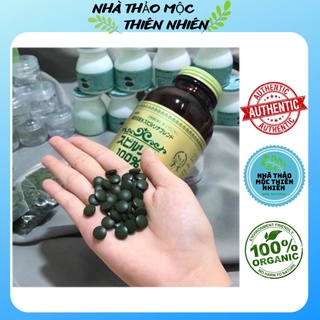 Tảo Xoắn Nhật Bản (uống + đắp mặt nạ) 50viên