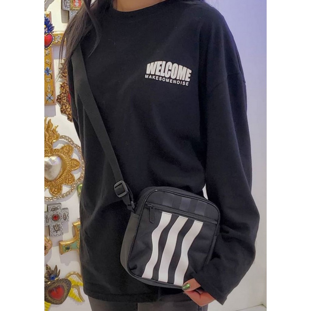 ✔️  Túi đeo chéo adidas 3-STRIPES ORGANIZER - FL1750 / CAM KẾT CHUẨN 100% CHÍNH HÃNG