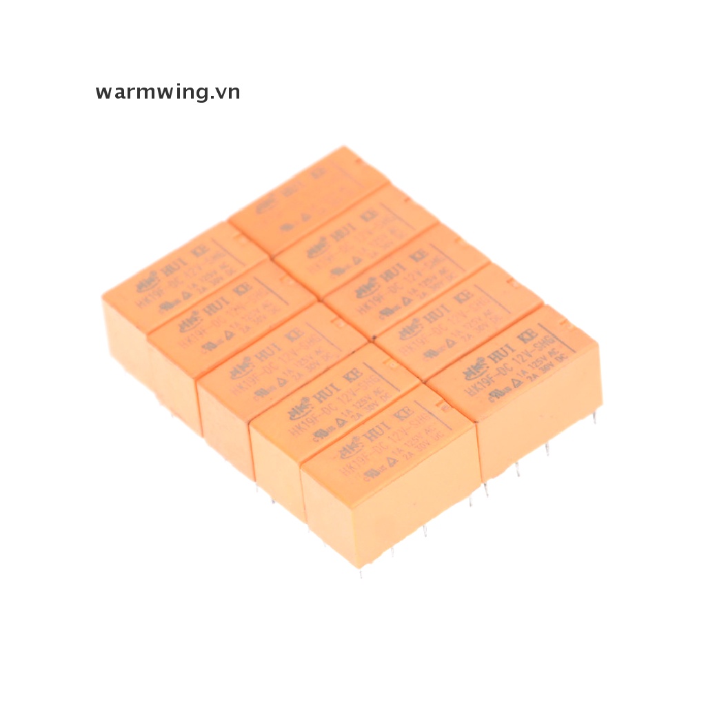 Bộ 10 Rơ Le 8pin hk19f-dc12v-shg dc 12v